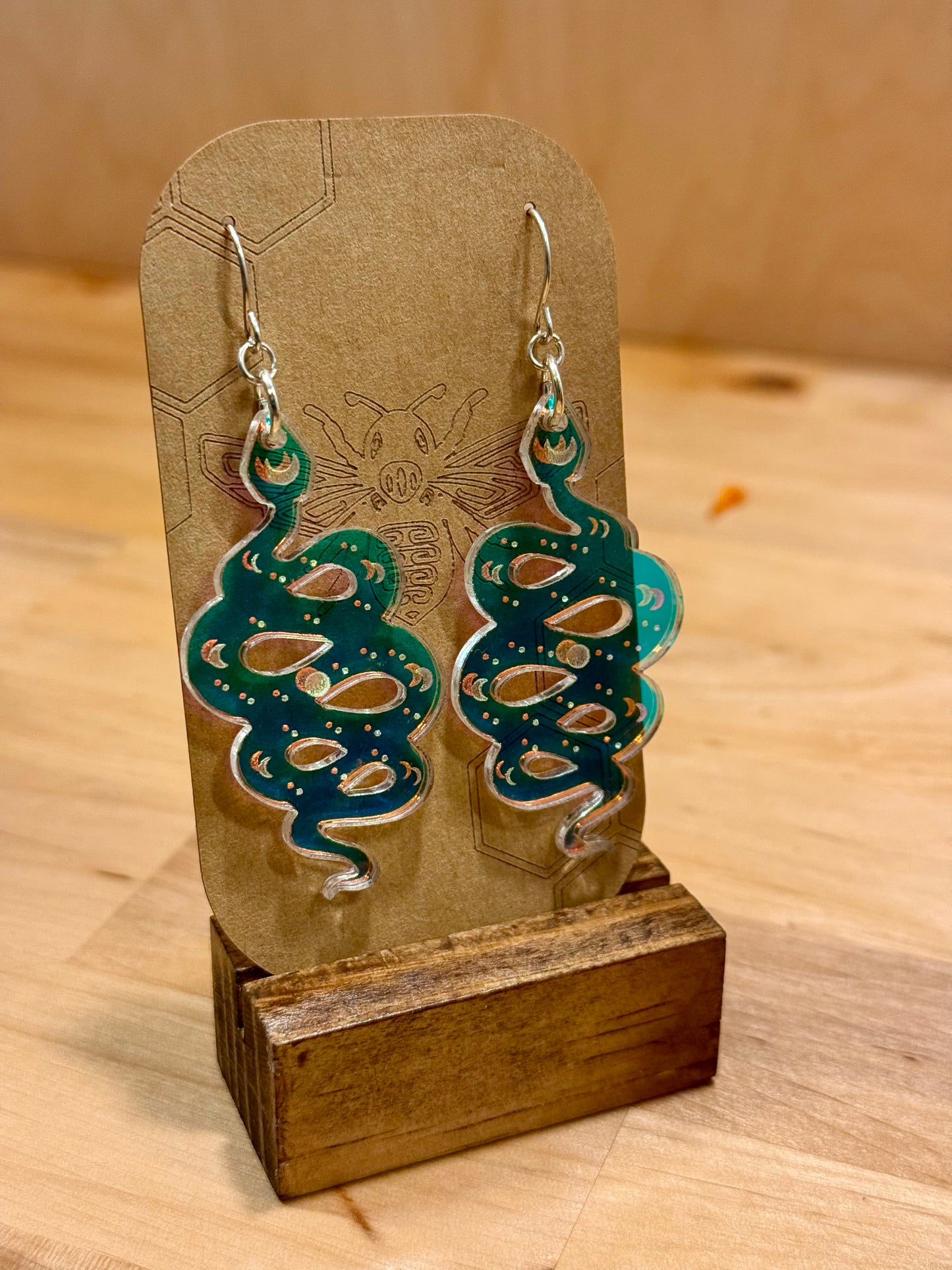 Pendientes de serpiente