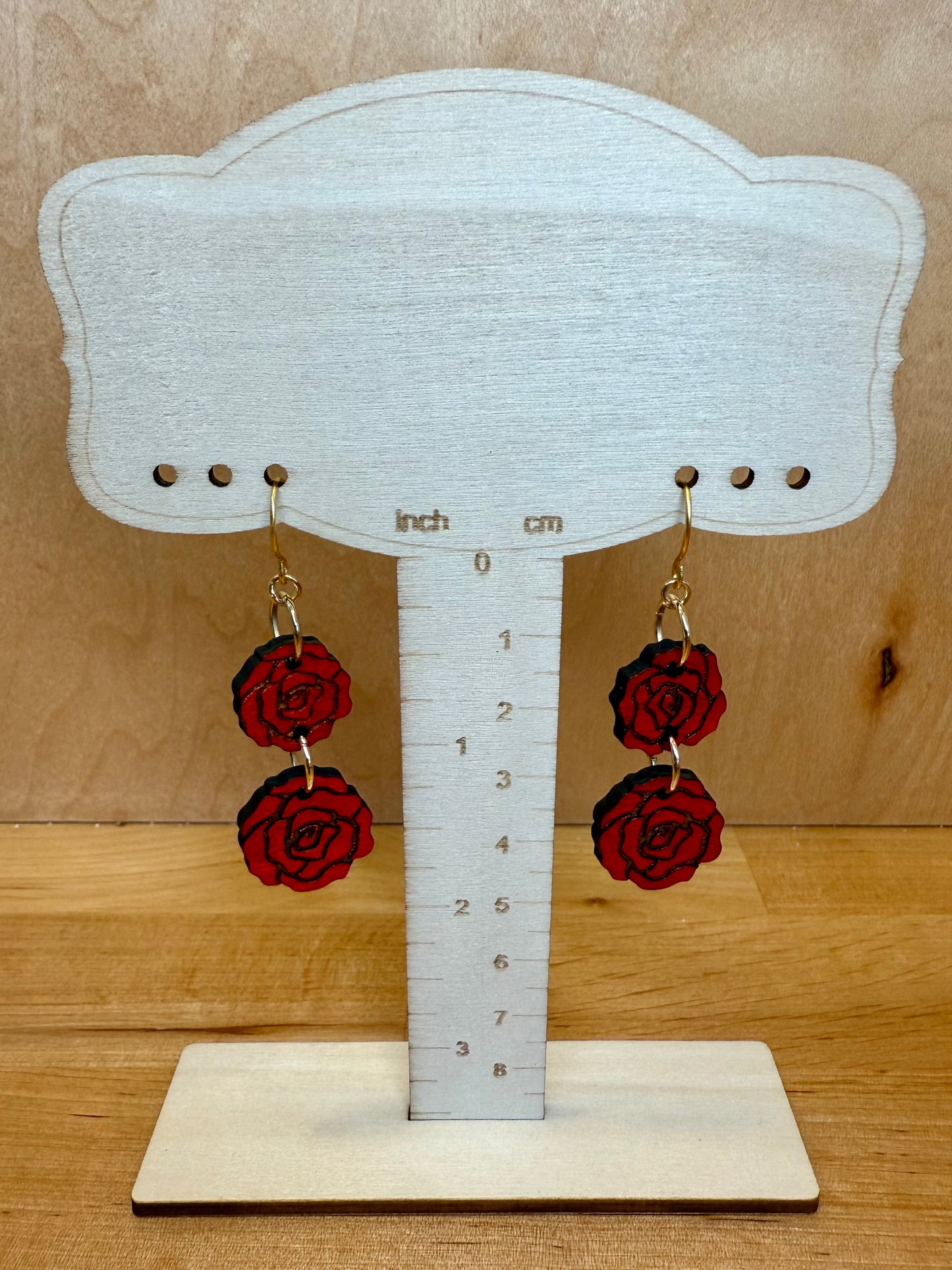 Rose Earrings