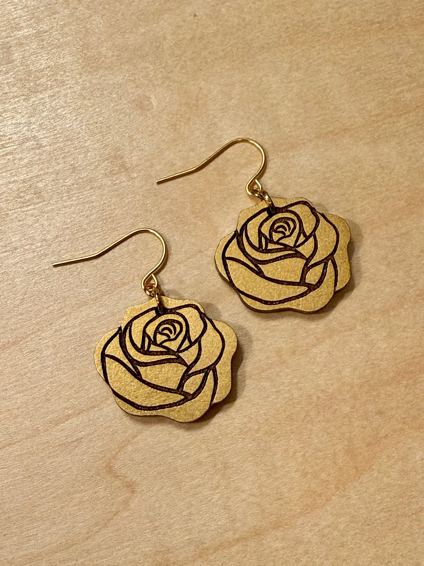 Rose Earrings