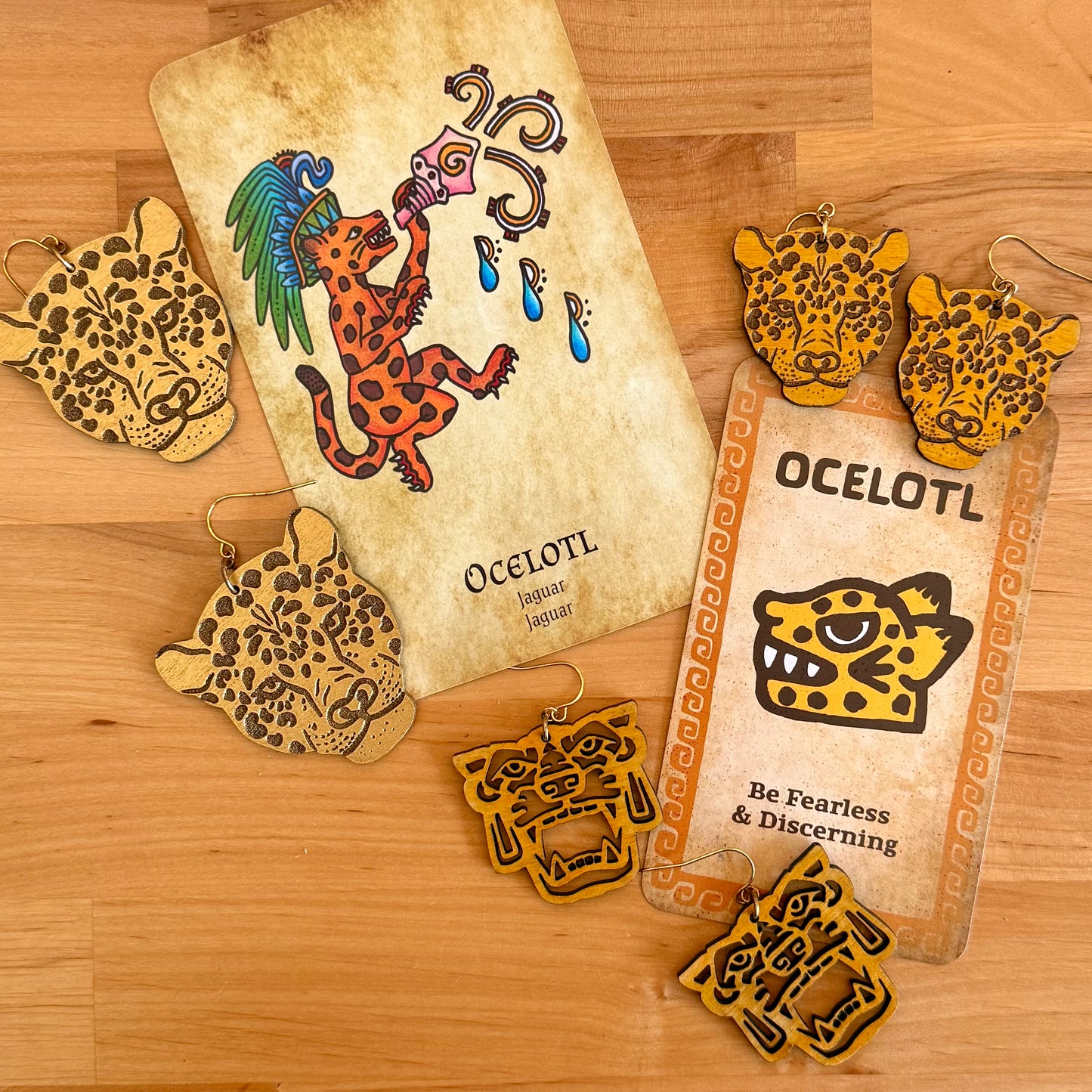 Jaguar Earrings