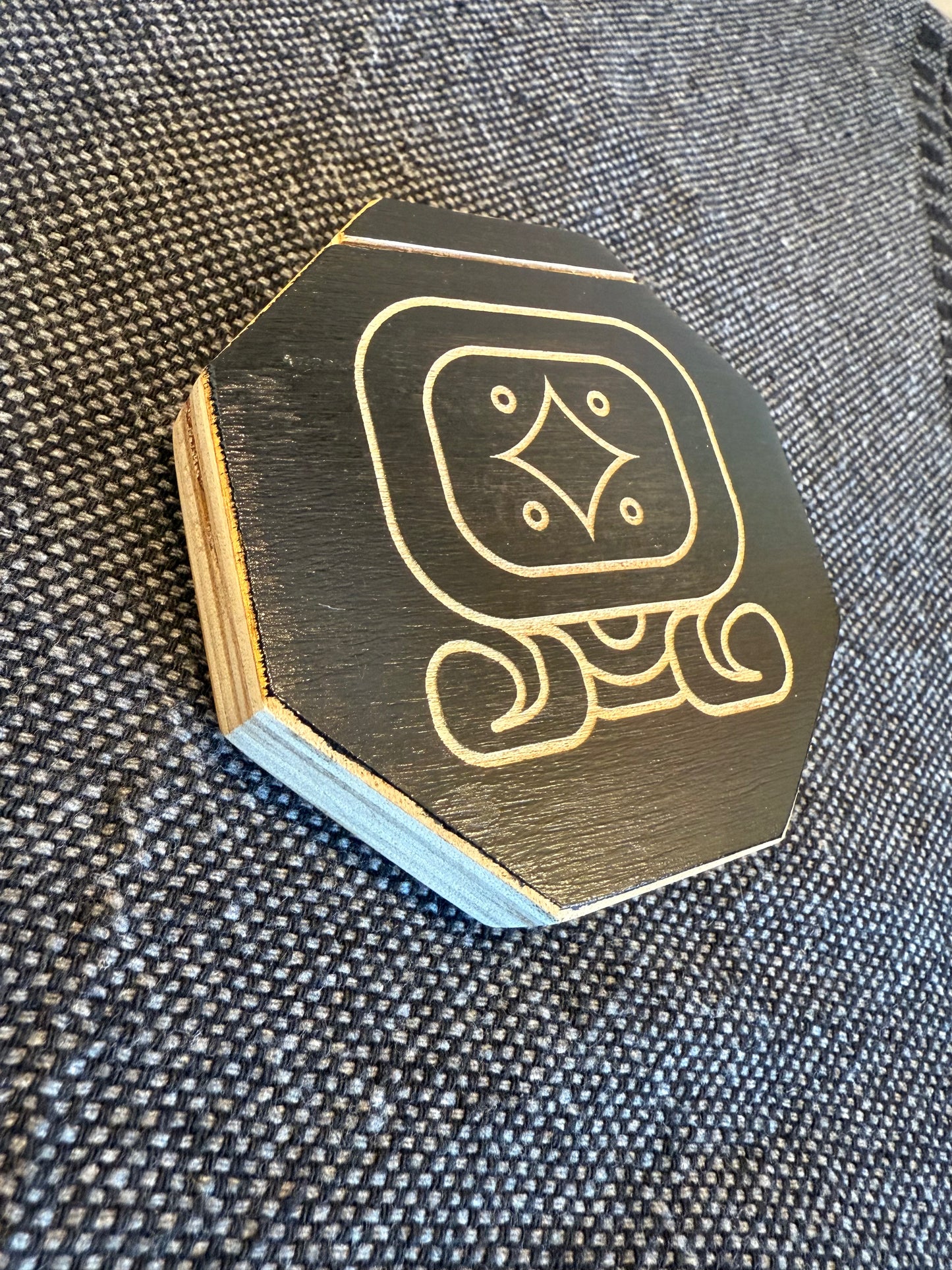 Porta cartas del Tarot de tres maíz