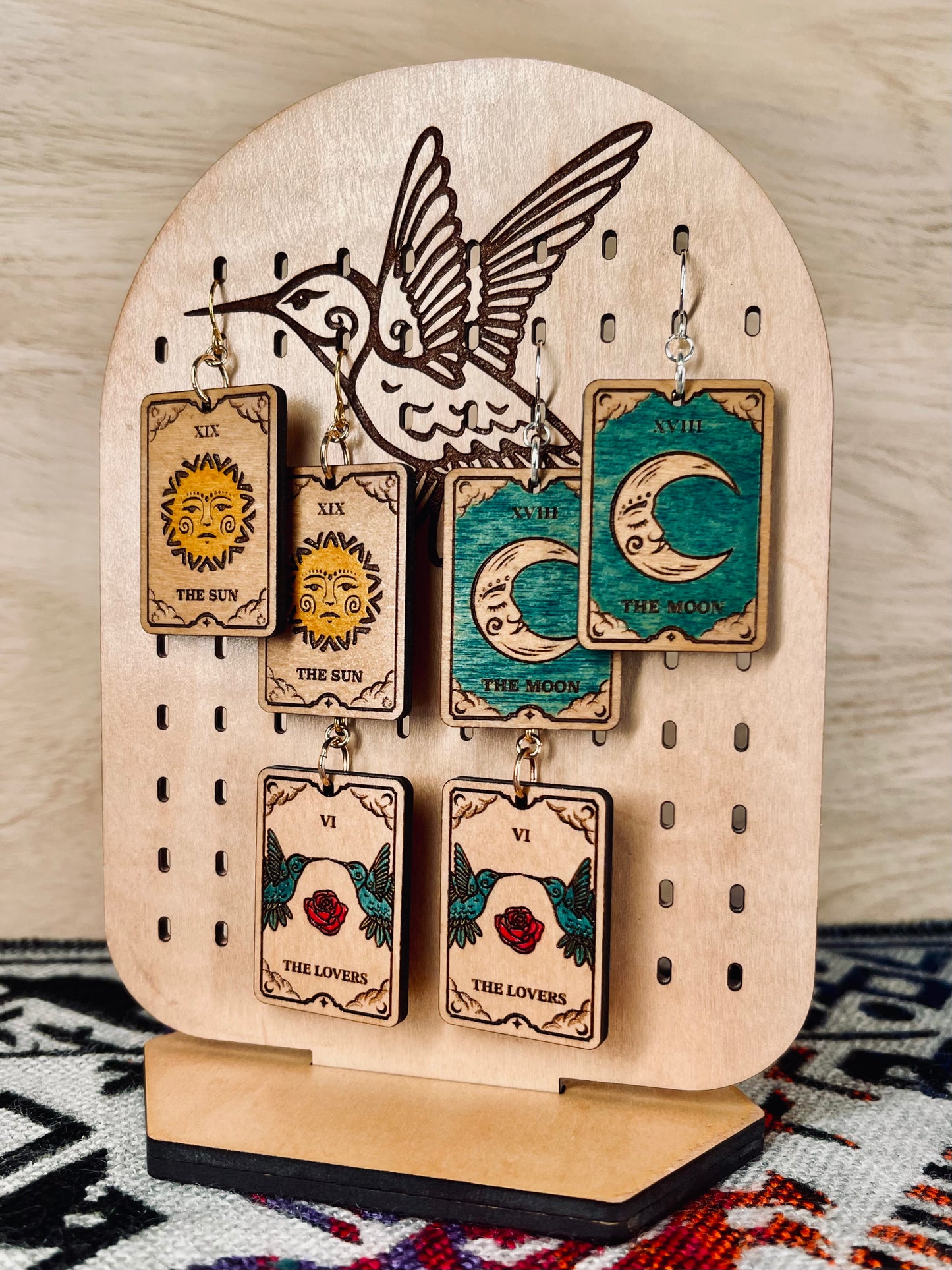 Paquete de regalo de aretes de arcanos místicos