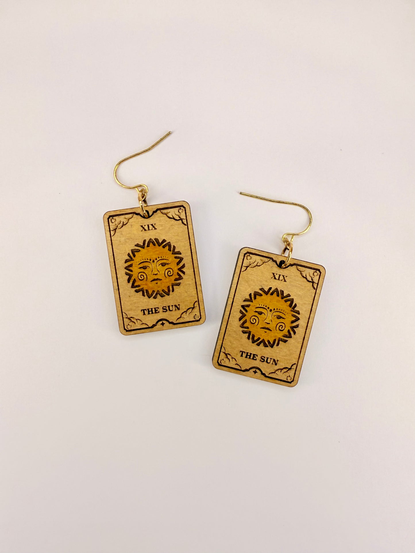 The Sun Tarot Earrings
