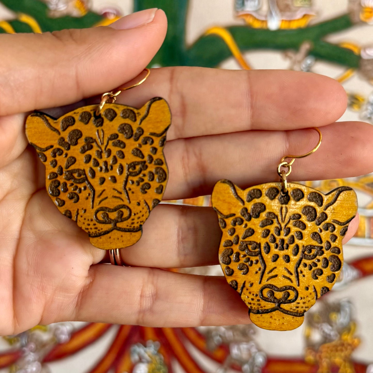 Jaguar Earrings