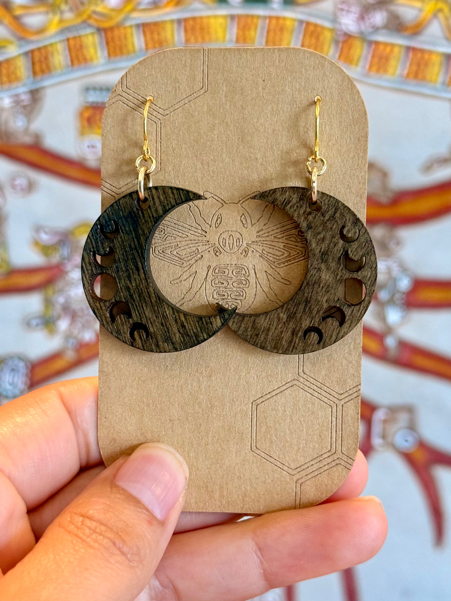 Pendientes de luna creciente
