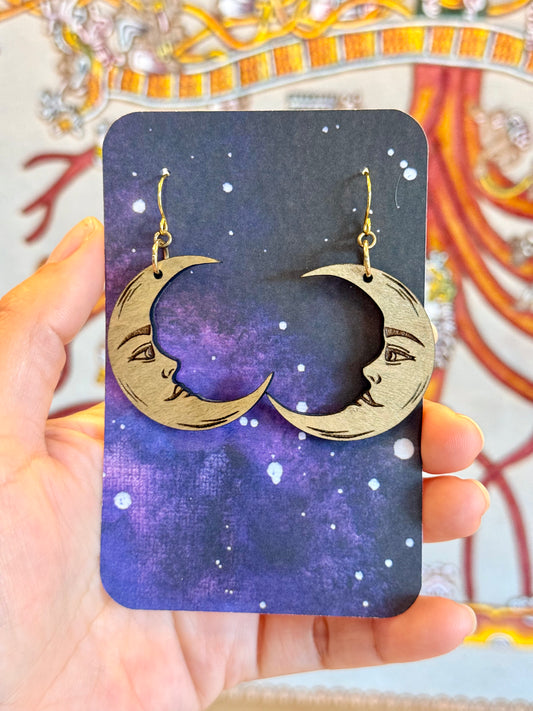 Crescent Moon Earrings