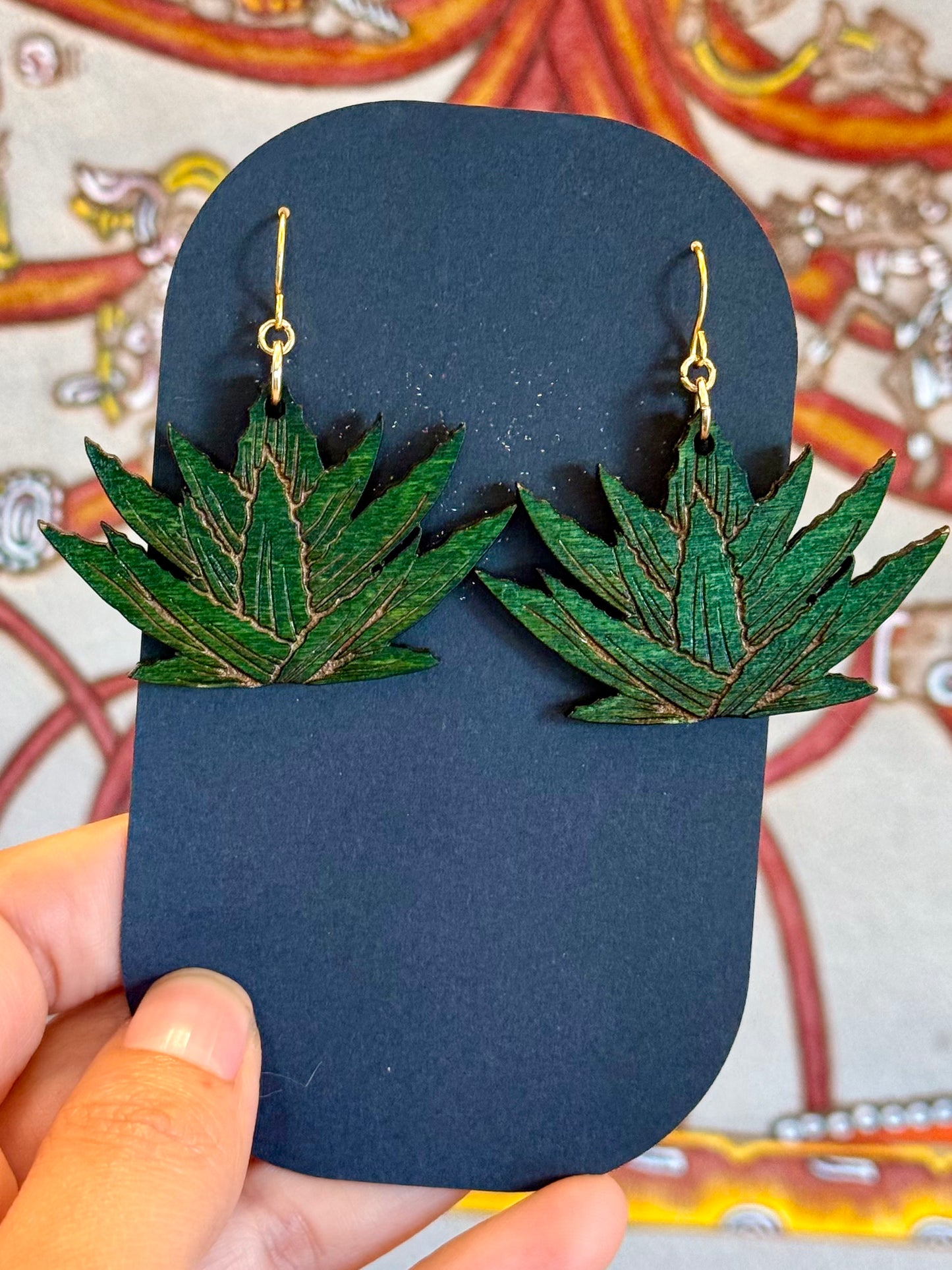 Pendientes de agave