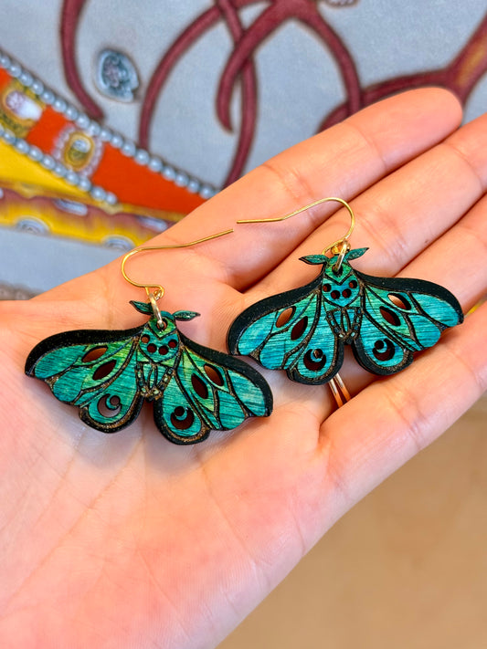 Moth Earrings