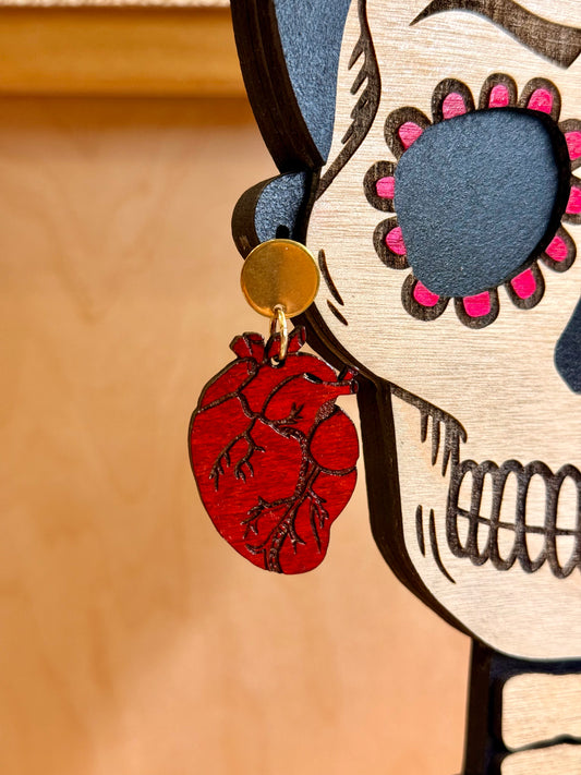 Anatomical Hearts Earrings