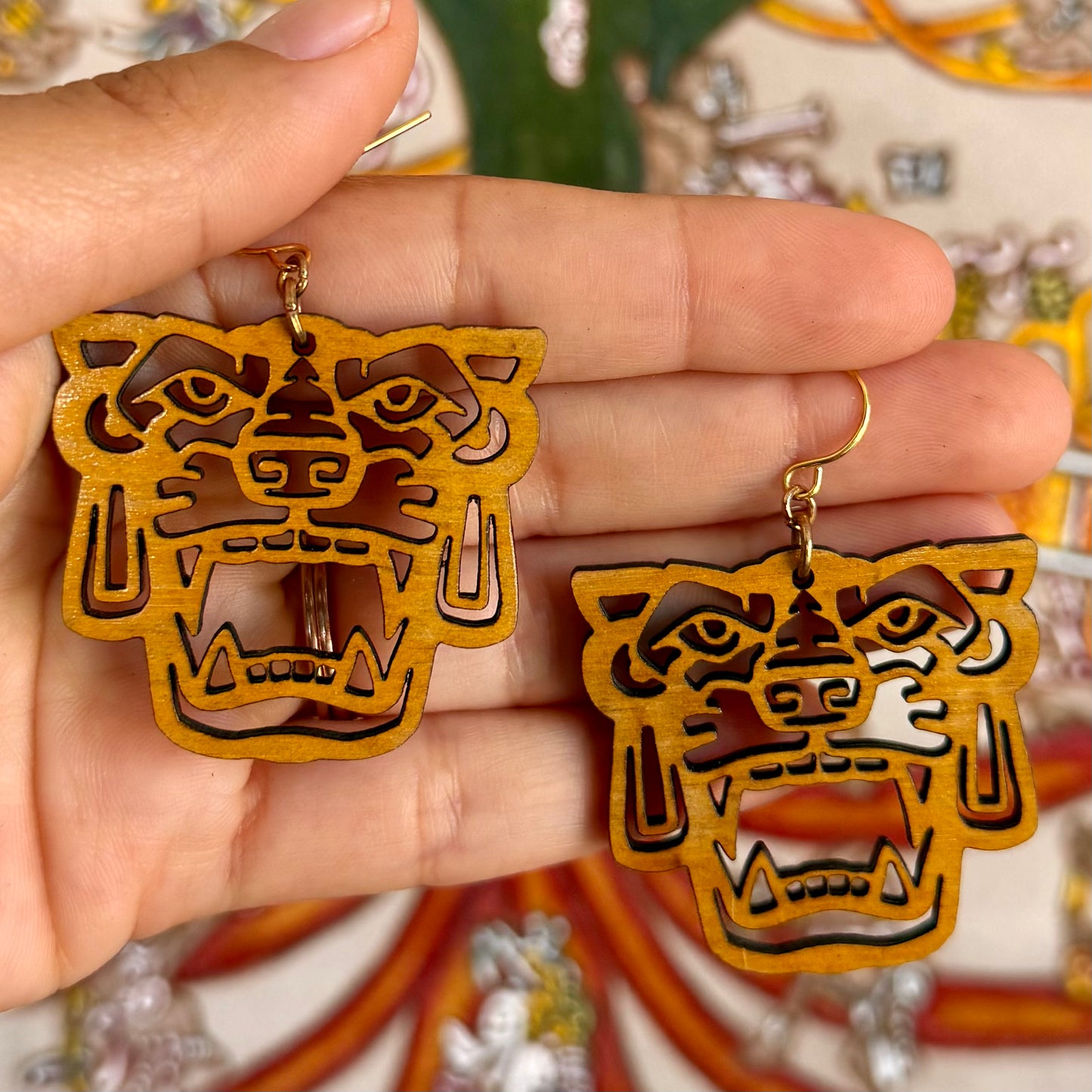 Jaguar Earrings