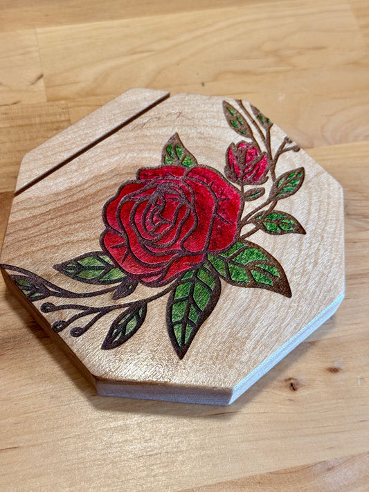 Birch Single Tarot Card Holder