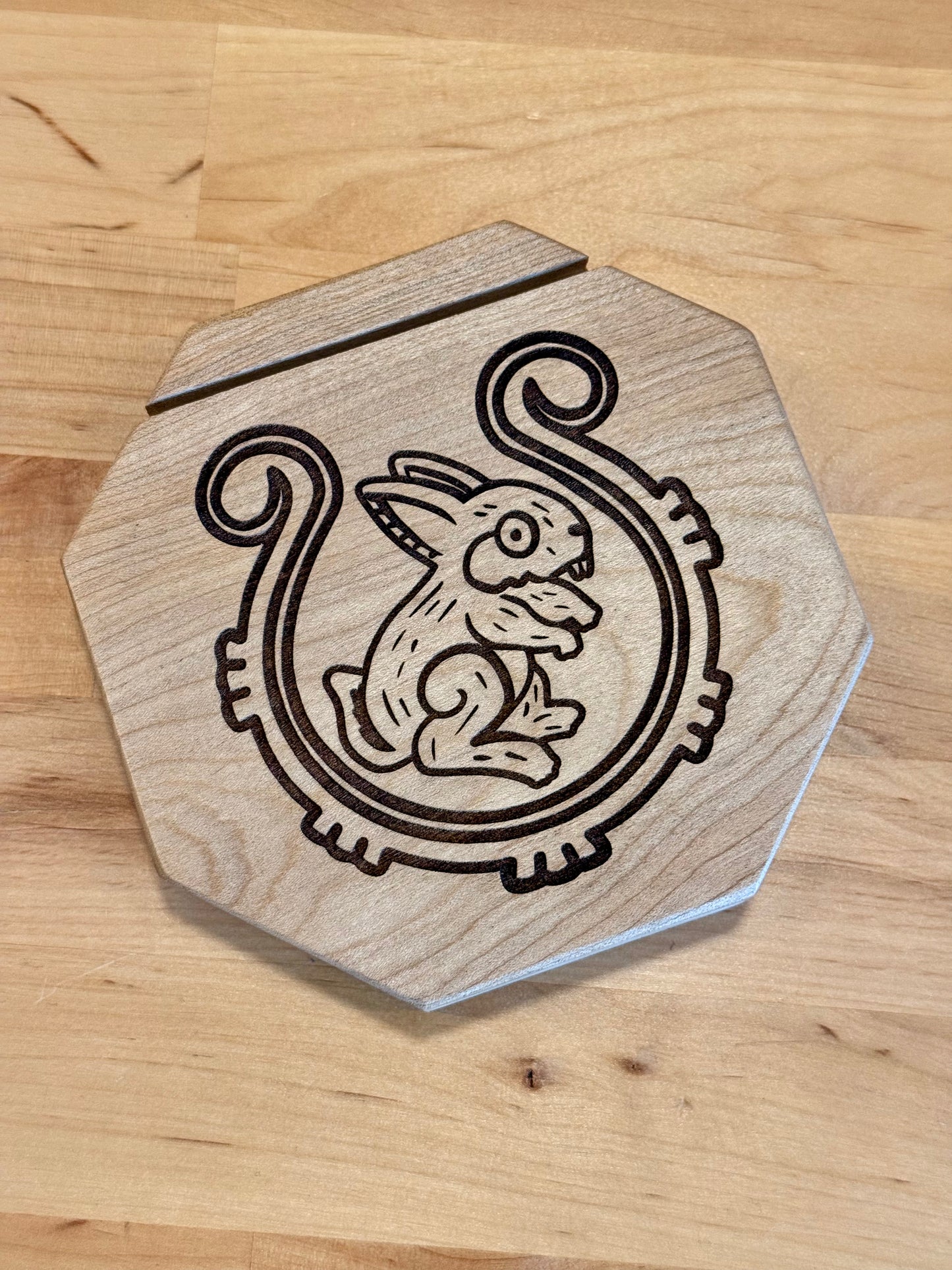 Birch Single Tarot Card Holder