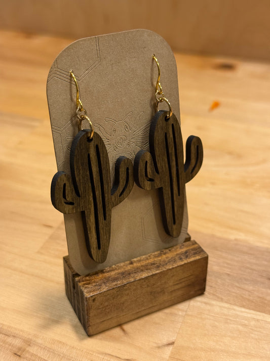 Pendientes de cactus