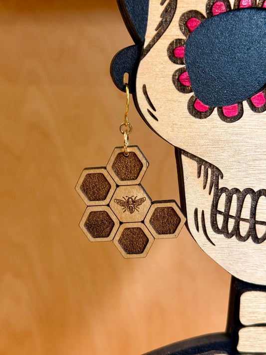 Honeycomb Earrings