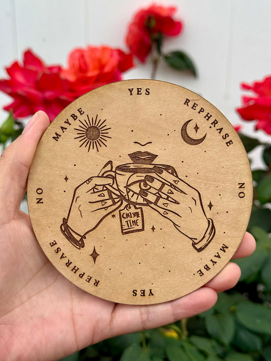Chisme Time Pendulum Board