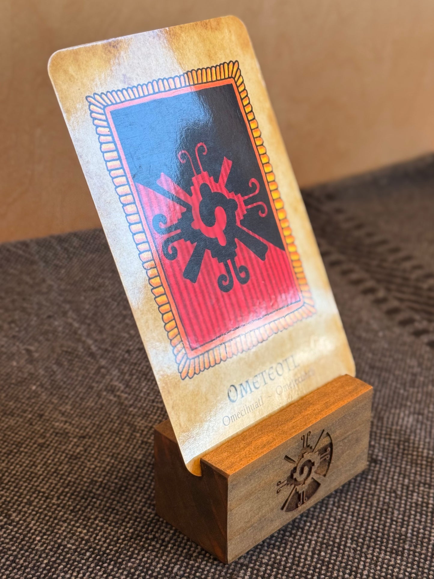 Ometeotl Tarot Card Holder