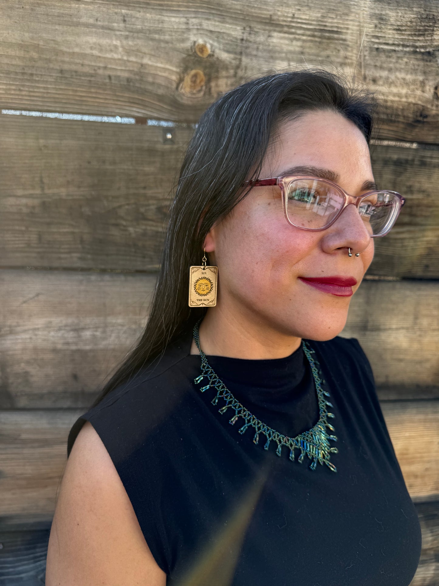 The Sun Tarot Earrings