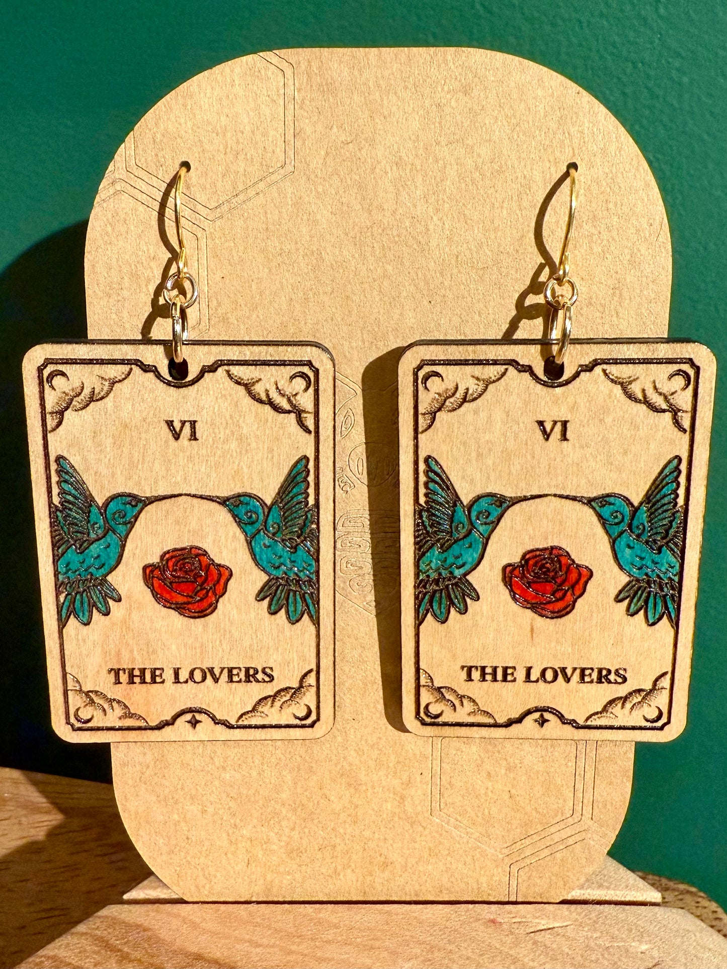 The Lovers Tarot Earrings